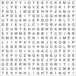 Mots mêlés (jeu terminé)