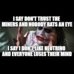 Nicolas Dorier : « Why I don’t celebrate Neutrino »