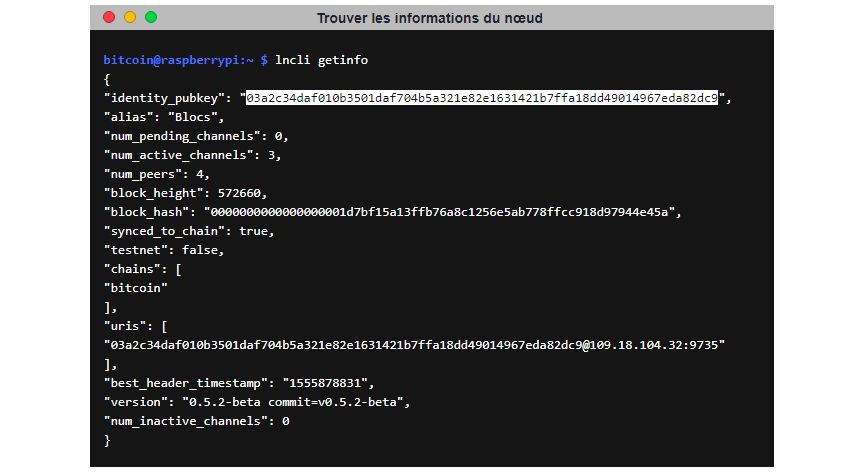 Installer un nœud Lightning Network