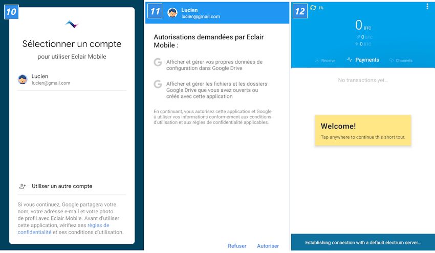 Tutoriel Eclair Mobile
