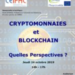 Vidéos – Cryptomonnaies et blockchains : quelles perspectives ? (Colloque du CEIFAC)