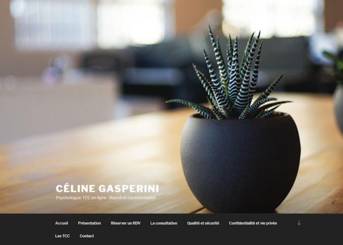Céline Gasperini - Psychologue TCC en ligne