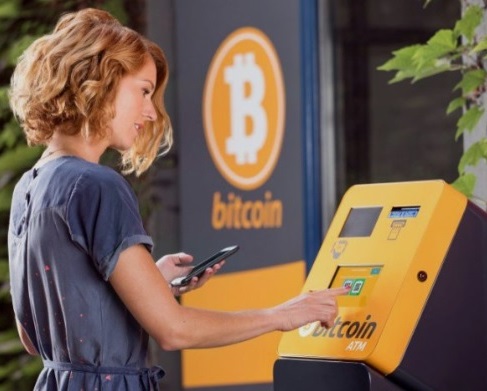 Distributeur de bitcoins