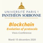 Blockchain : Evolution des protocoles (Visio-conférence)