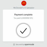 OpenNode annonce un partenariat avec Mc Donald au Salvador