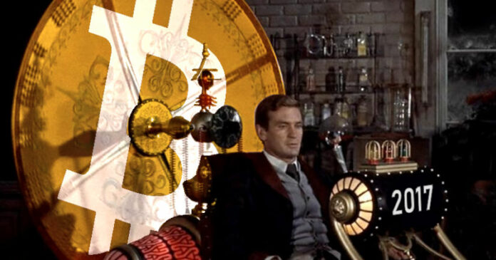 Twitter Bitcoin Time Machine