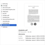 Le livre blanc de Bitcoin dans le système d’exploitation MacOs
