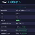 Des frais de transaction supérieurs à la récompense de bloc