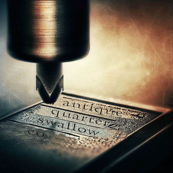 graver vos mots de récupération sur du métal