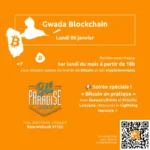 Île de Basse-Terre, Guadeloupe : Bitcoin en pratique