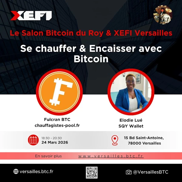 Bitcoin Versailles - mars 2026